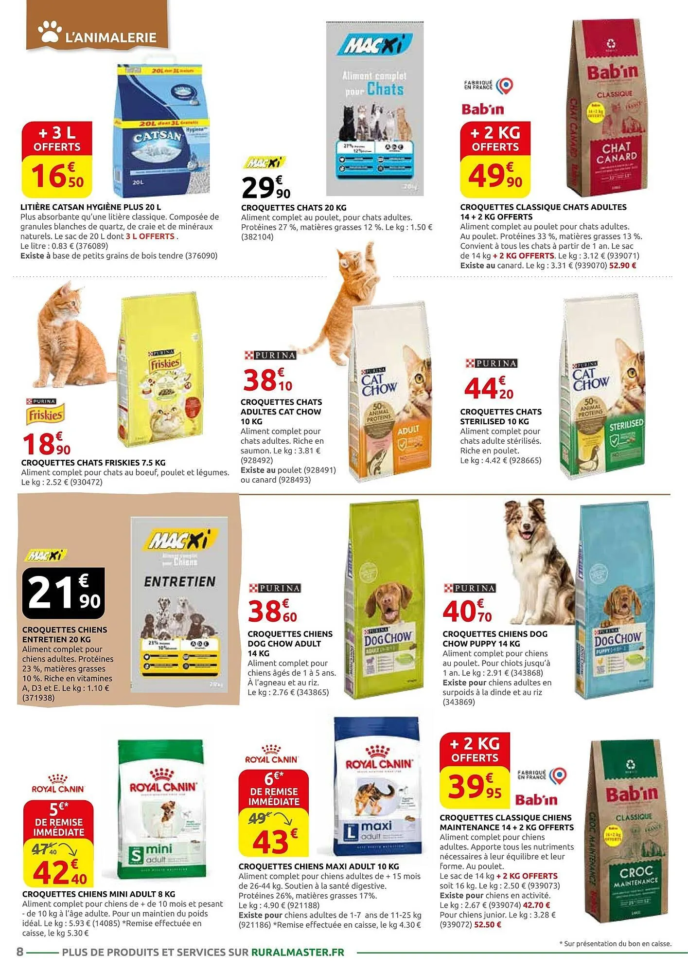 Catalogue Rural Master du 1 avril au 25 avril 2026 - Catalogue page 8