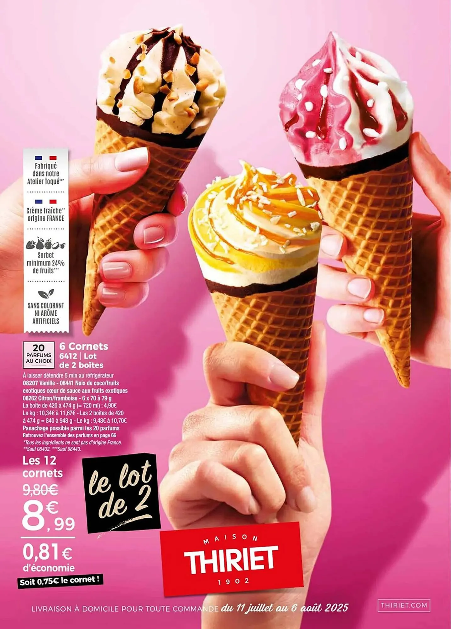 Catalogue Thiriet du 11 juillet au 6 août 2025 - Catalogue page 1