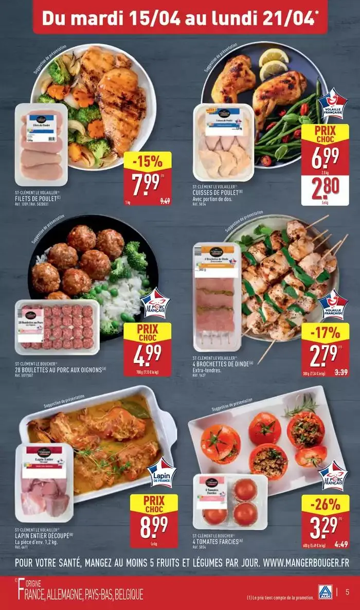 Arrivages de Pâques à prix discount du 15 avril au 21 avril 2025 - Catalogue page 8