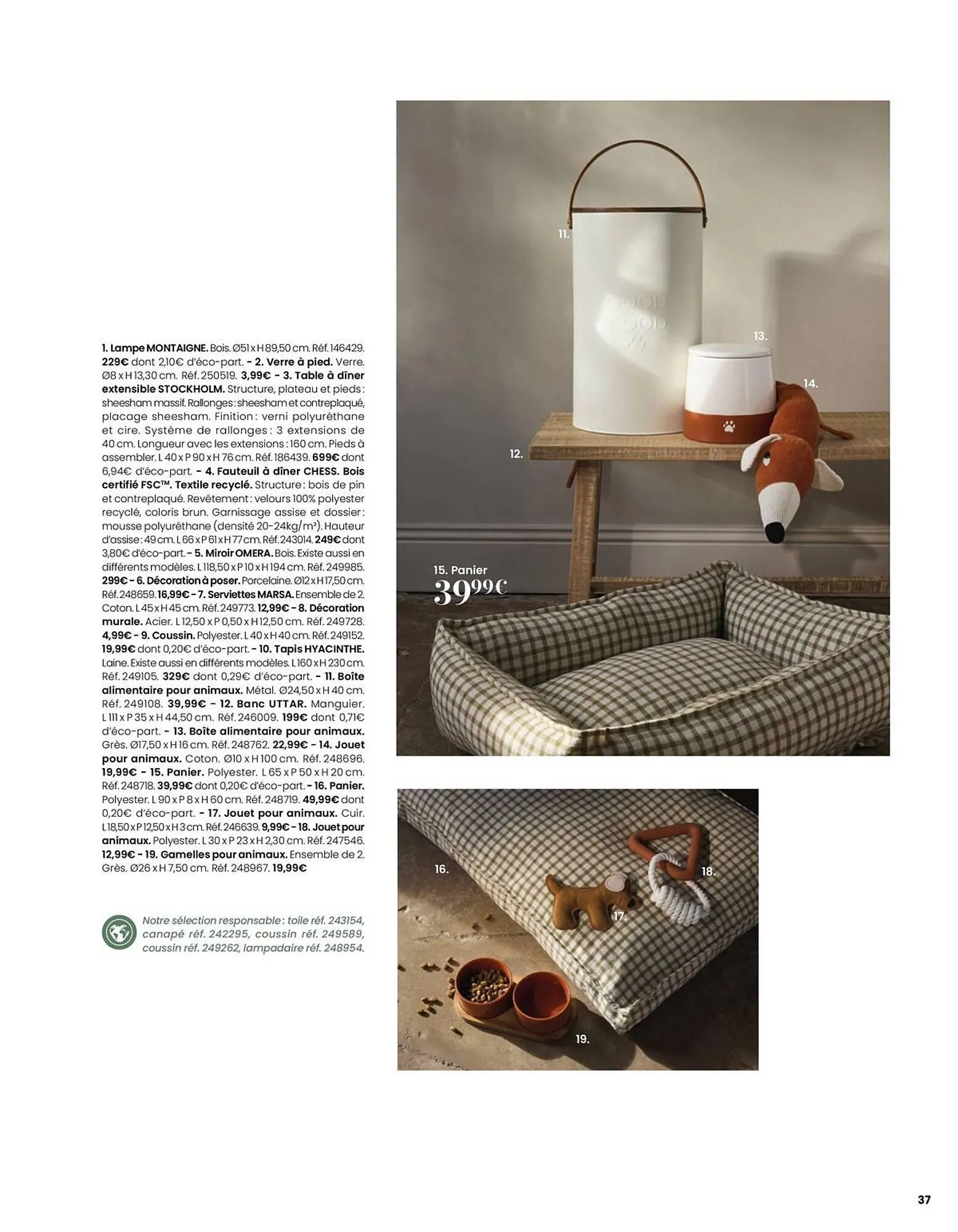 Catalogue Maisons du Monde du 11 décembre au 31 décembre 2025 - Catalogue page 37