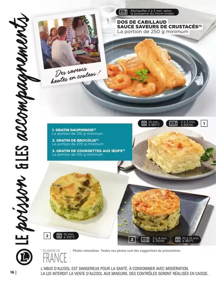 CARTE TRAITEUR PERMANENTE - MIXTE du 9 mai au 31 décembre 2025 - Catalogue page 16