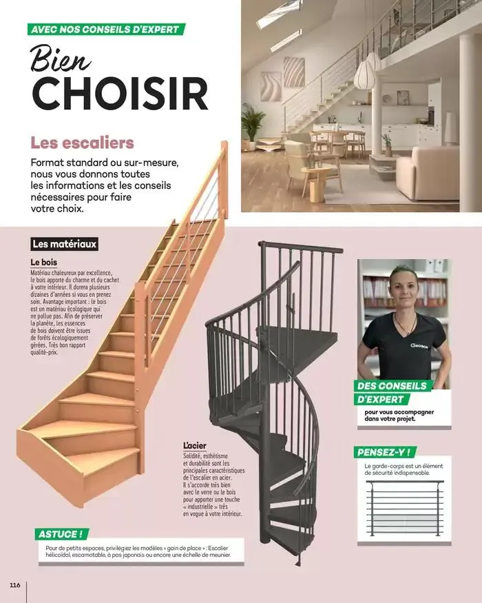 Aménagents Intérieurs 2025 du 1 janvier au 31 décembre 2025 - Catalogue page 116