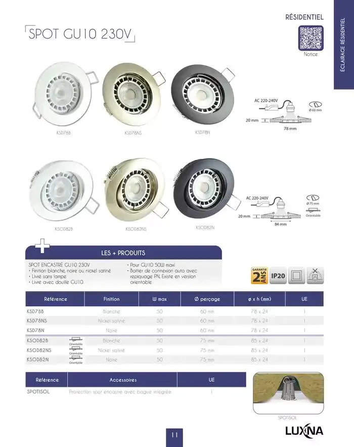 LUXNA 2025 du 1 janvier au 31 décembre 2026 - Catalogue page 13