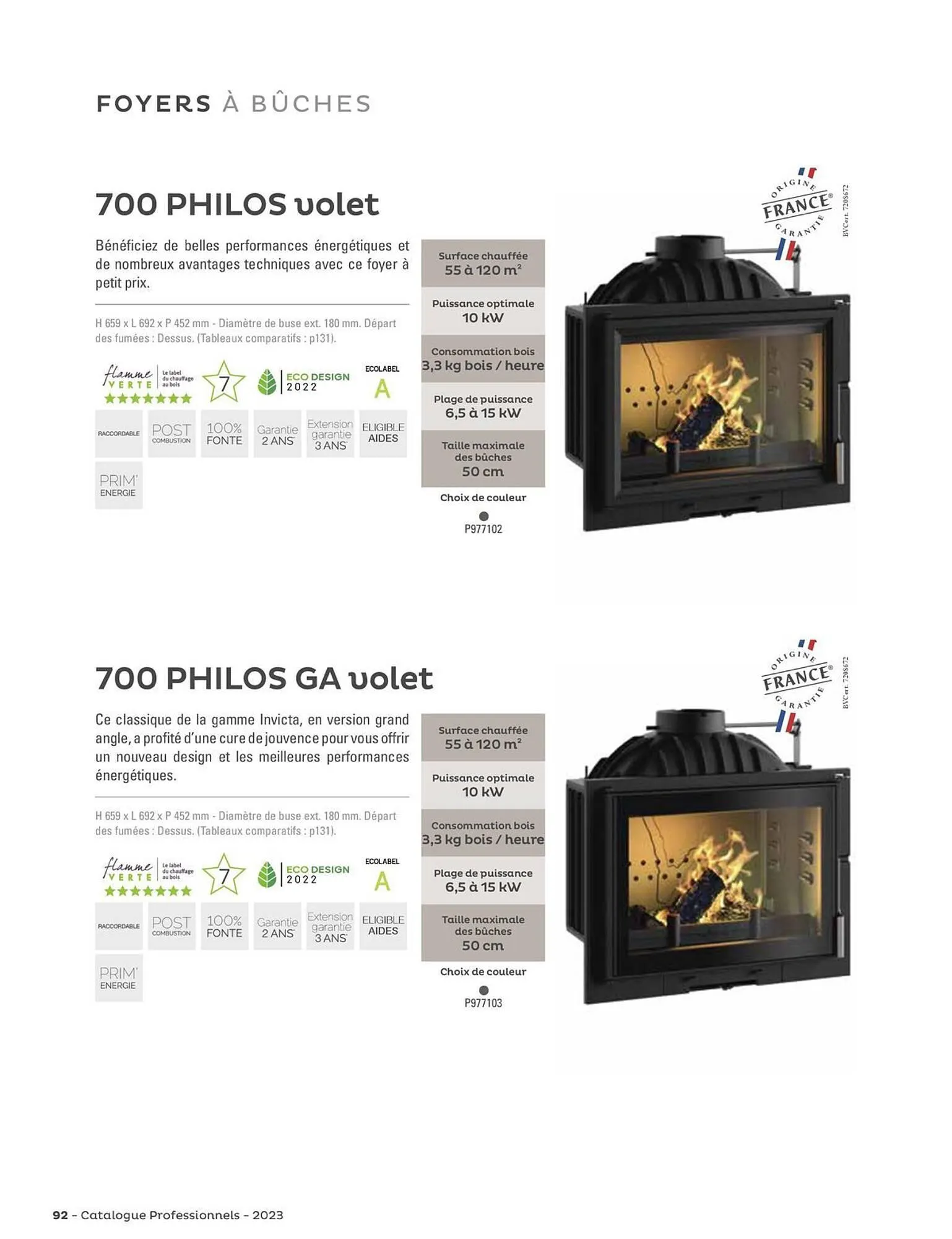 Catalogue Invicta du 31 août au 31 décembre 2023 - Catalogue page 92