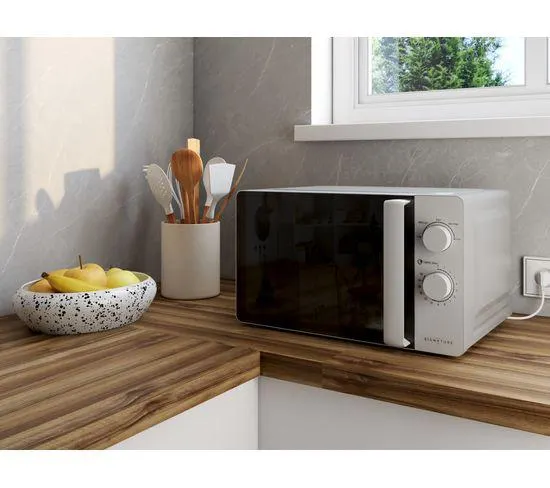 SIGNATURE Four micro-ondes monofonction MO20-SM Silver