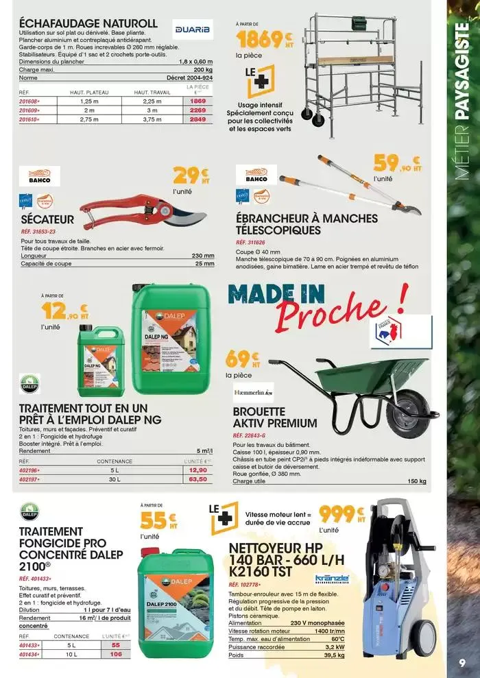 M'OPE Bâtiment mars 2025 du 10 mars au 19 avril 2025 - Catalogue page 9