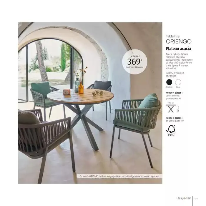 Catalogue Hespéride 2025 du 5 février au 31 décembre 2025 - Catalogue page 121