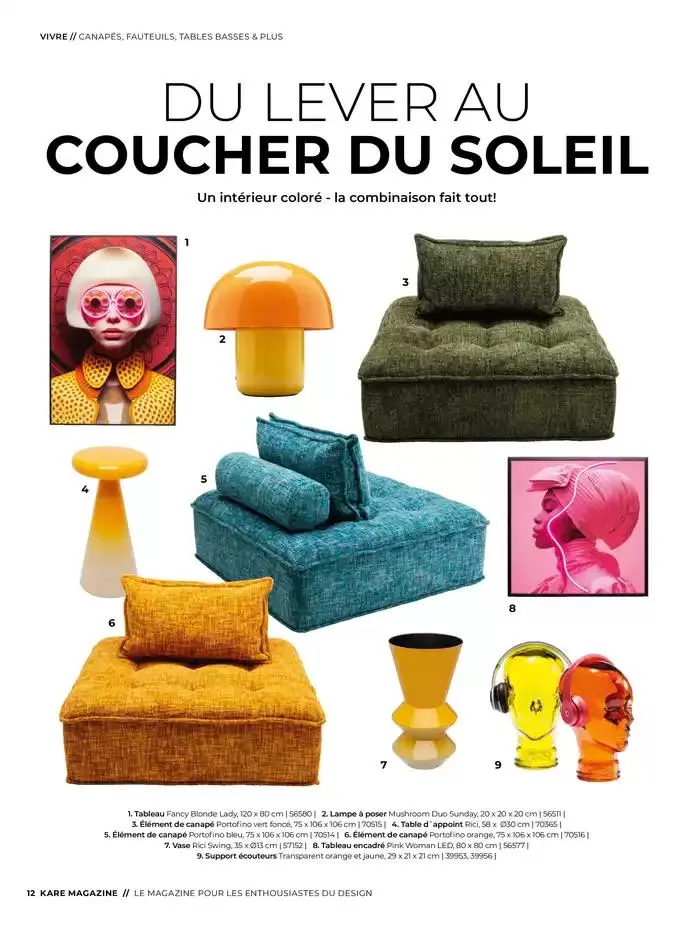 LE MAGAZINE POUR LES ENTHOUSIASTES DU DESIGN du 6 février au 31 décembre 2025 - Catalogue page 12