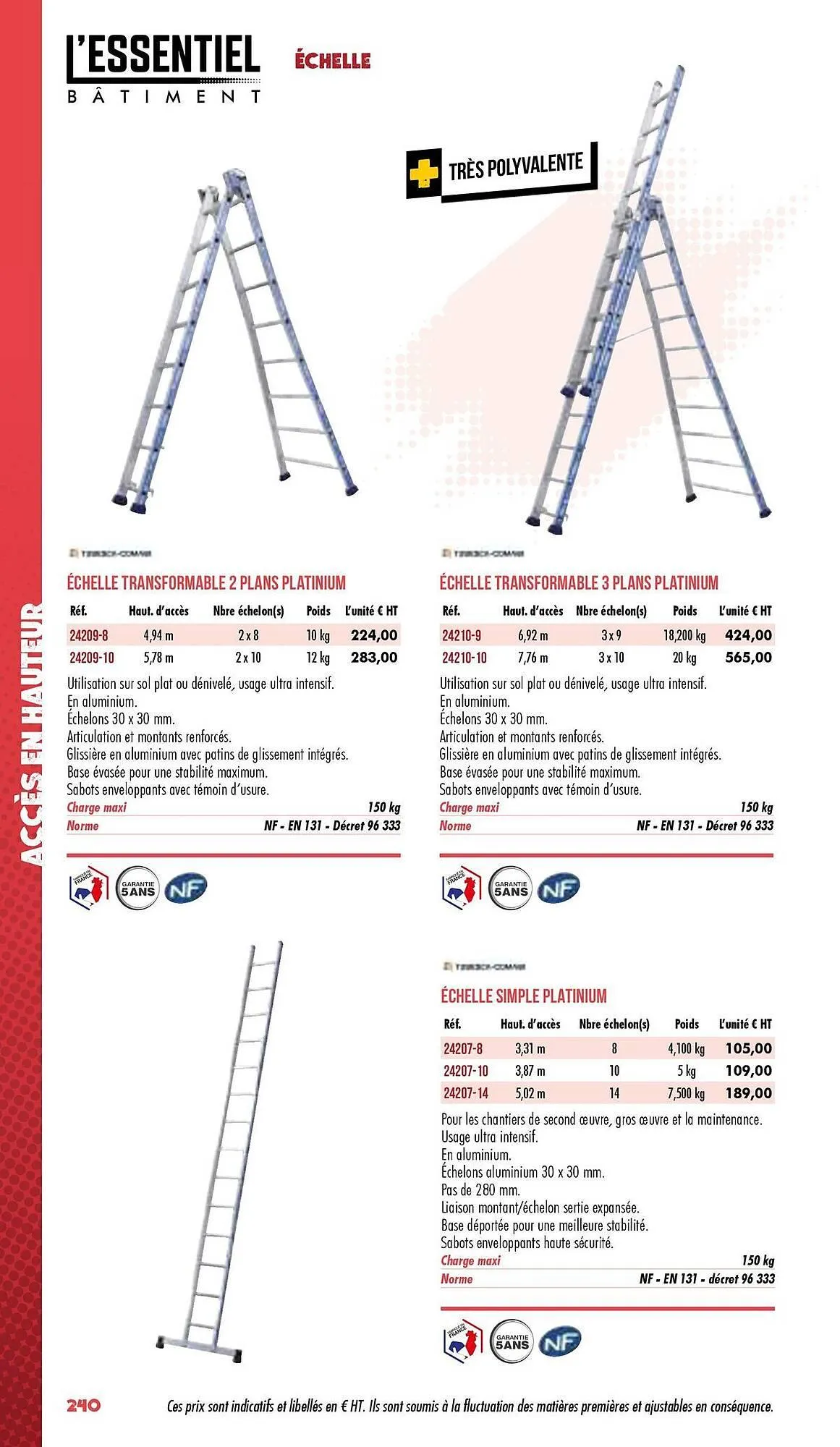 Catalogue Master Pro du 3 janvier au 31 décembre 2025 - Catalogue page 242