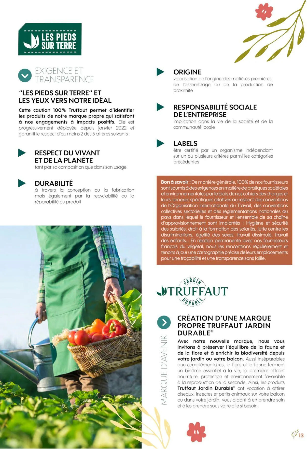 Truffaut du 1 janvier au 31 décembre 2030 - Catalogue page 13