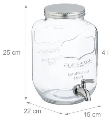 Lot de 2x distributeurs de boisson