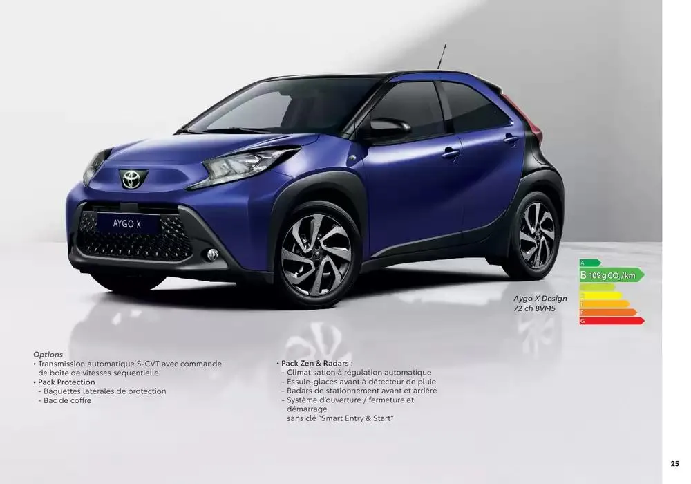 Toyota Aygo X du 16 avril au 16 avril 2026 - Catalogue page 25