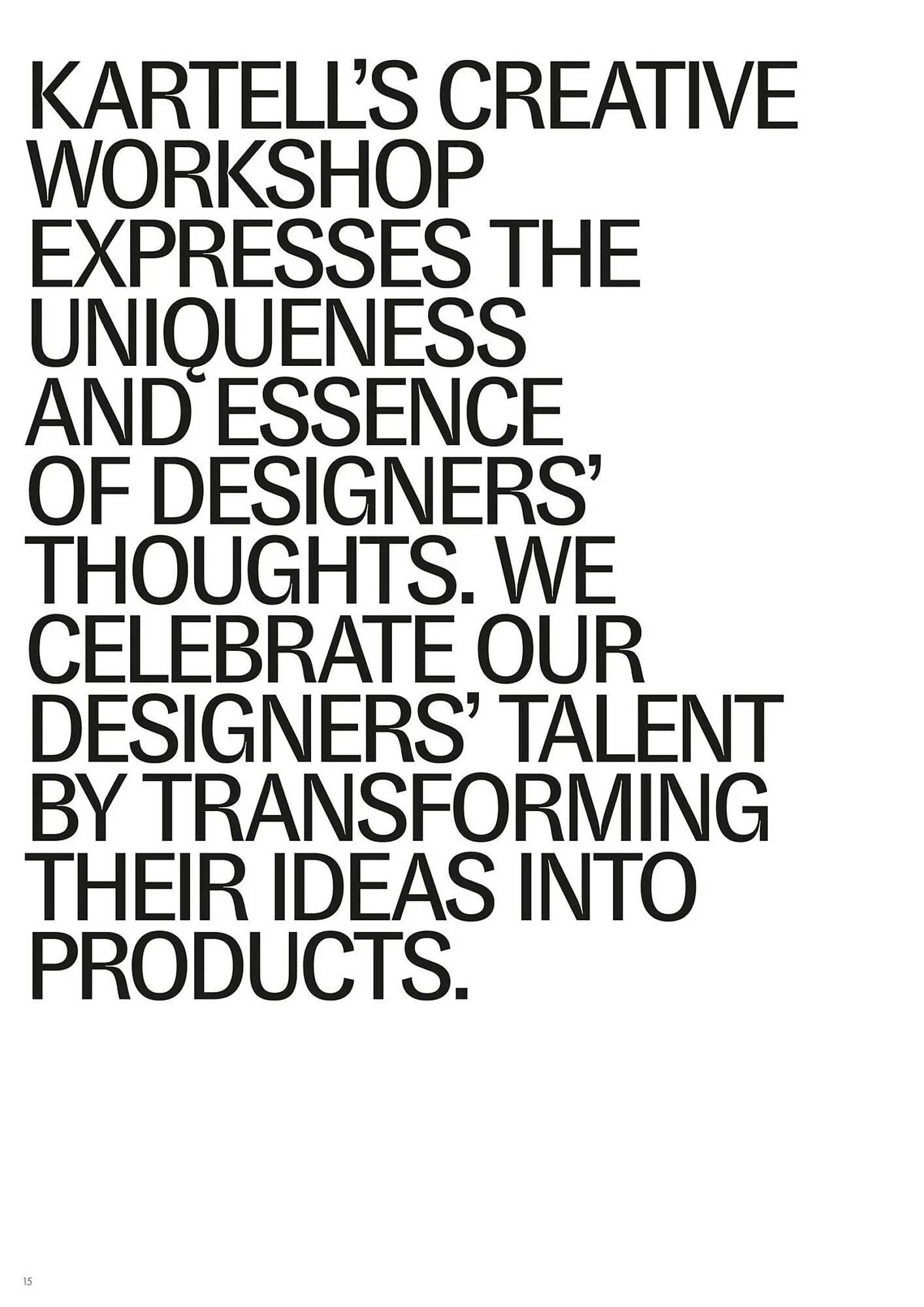 Catalogue Kartell du 29 janvier au 31 décembre 2025 - Catalogue page 19