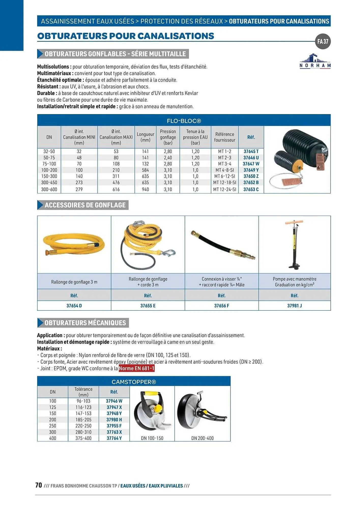 Catalogue Chausson Matériaux du 24 septembre au 31 décembre 2025 - Catalogue page 70