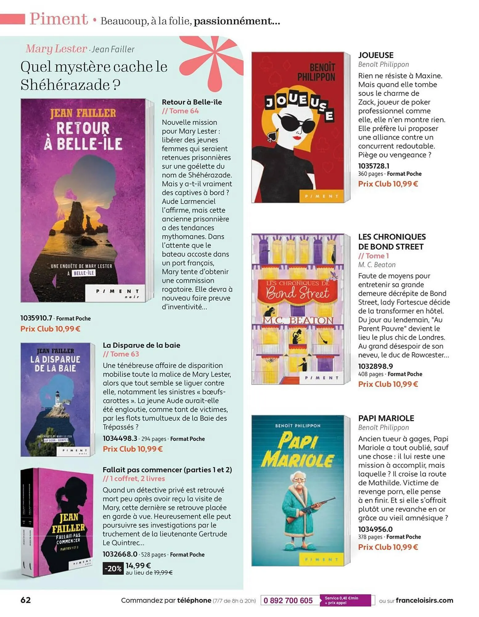 Catalogue France Loisirs du 2 mars au 30 avril 2026 - Catalogue page 62