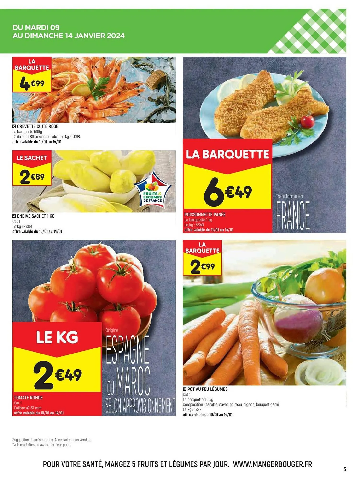 Catalogue Leader Price du 9 janvier au 21 janvier 2024 - Catalogue page 3