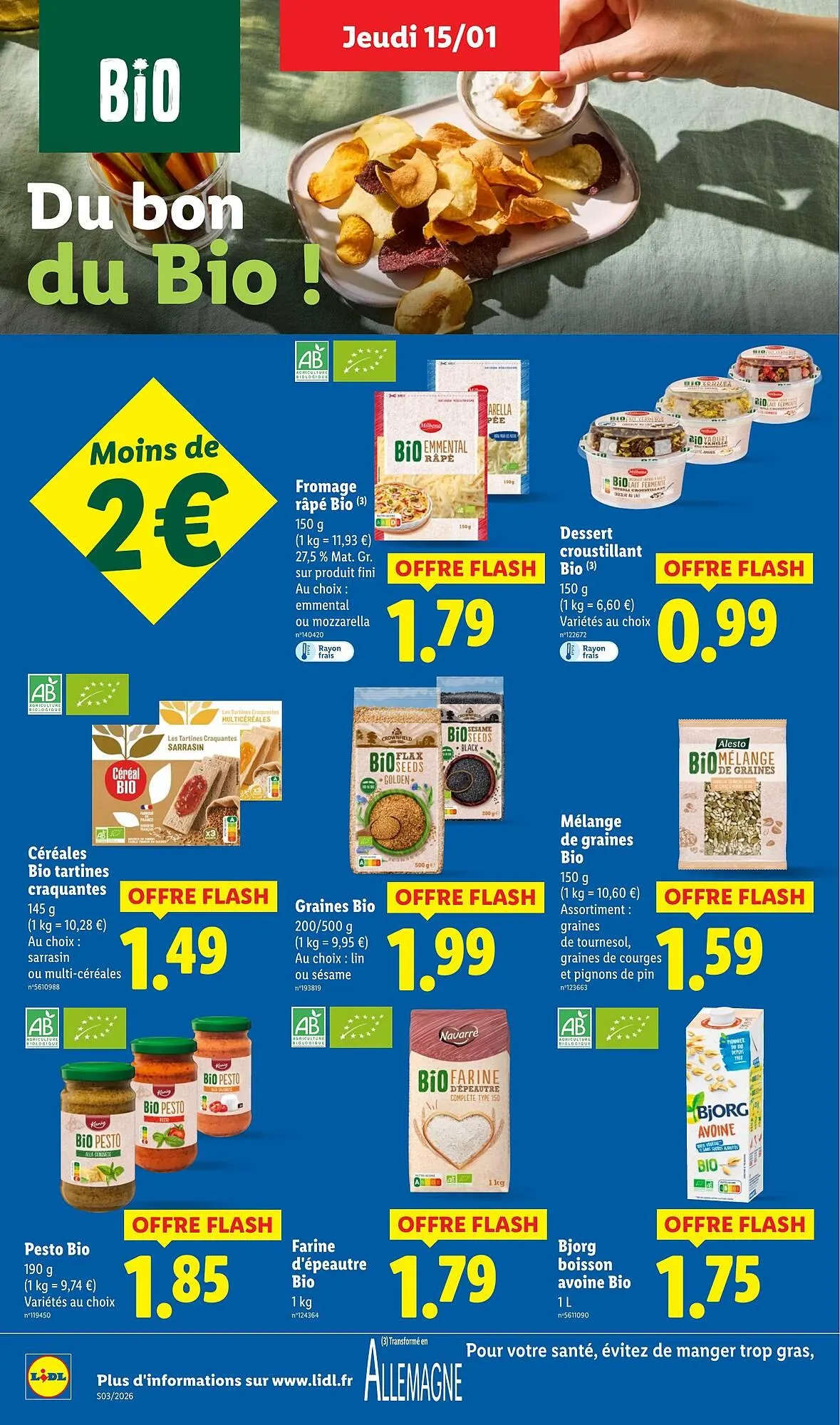 Catalogue Lidl du 15 janvier au 21 janvier 2026 - Catalogue page 22