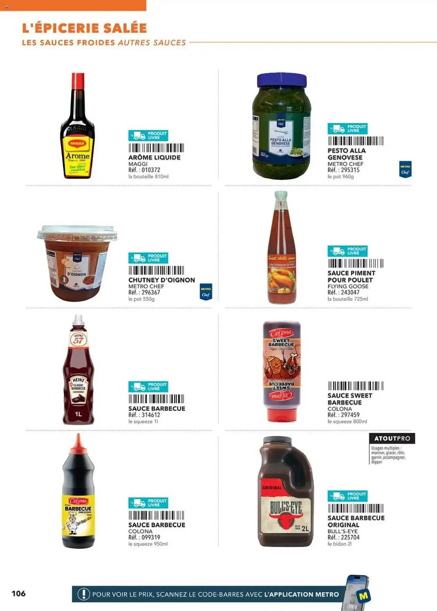 Catalogue METRO du 14 avril au 31 décembre 2026 - Catalogue page 106
