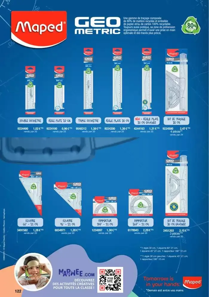 Écoles et loisirs 2025 du 1 janvier au 31 décembre 2025 - Catalogue page 122