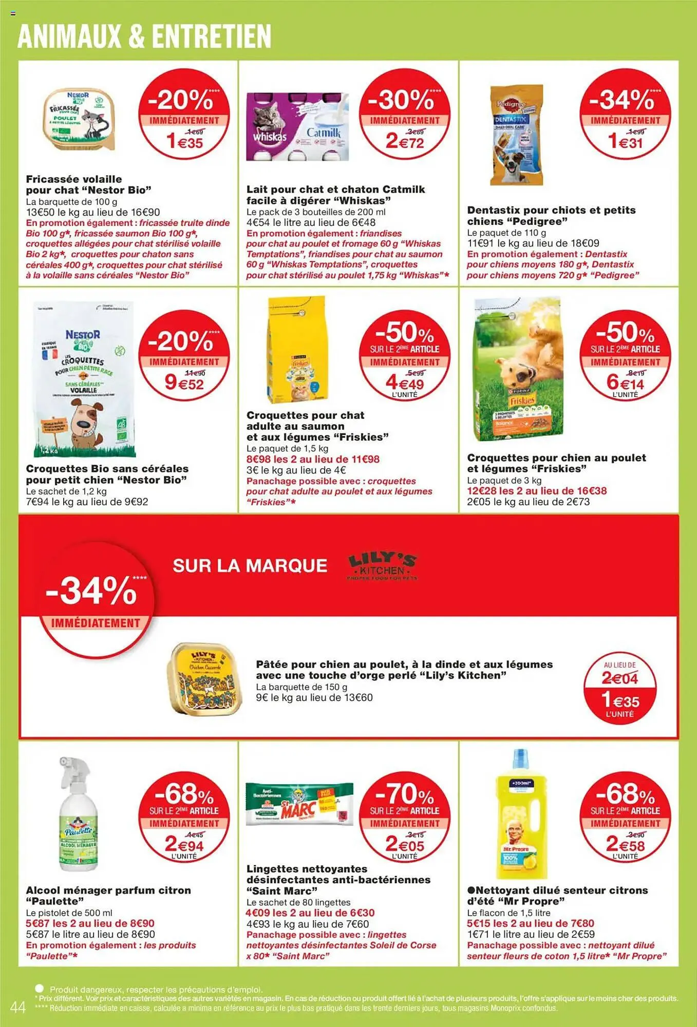 Catalogue Monoprix du 23 septembre au 5 octobre 2025 - Catalogue page 44