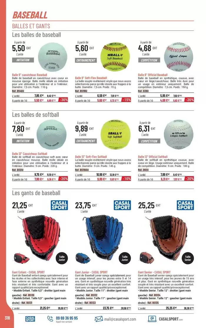 ÉQUIPEMENT SPORTIF du 6 mars au 31 décembre 2025 - Catalogue page 290