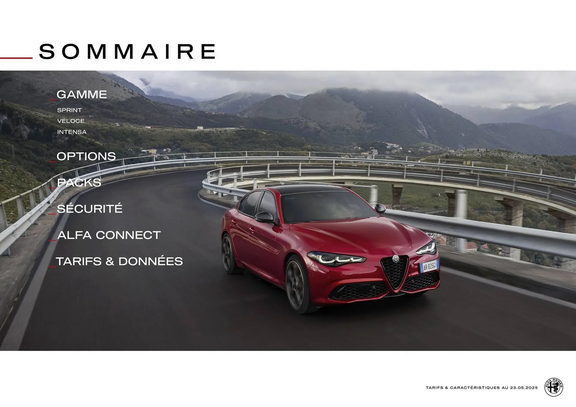 Catalogue Alfa Romeo du 7 juillet au 7 juillet 2026 - Catalogue page 3