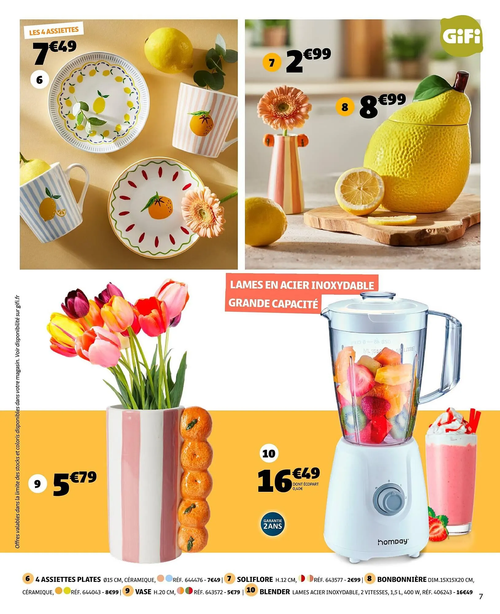 Catalogue Gifi du 7 avril au 19 avril 2026 - Catalogue page 7
