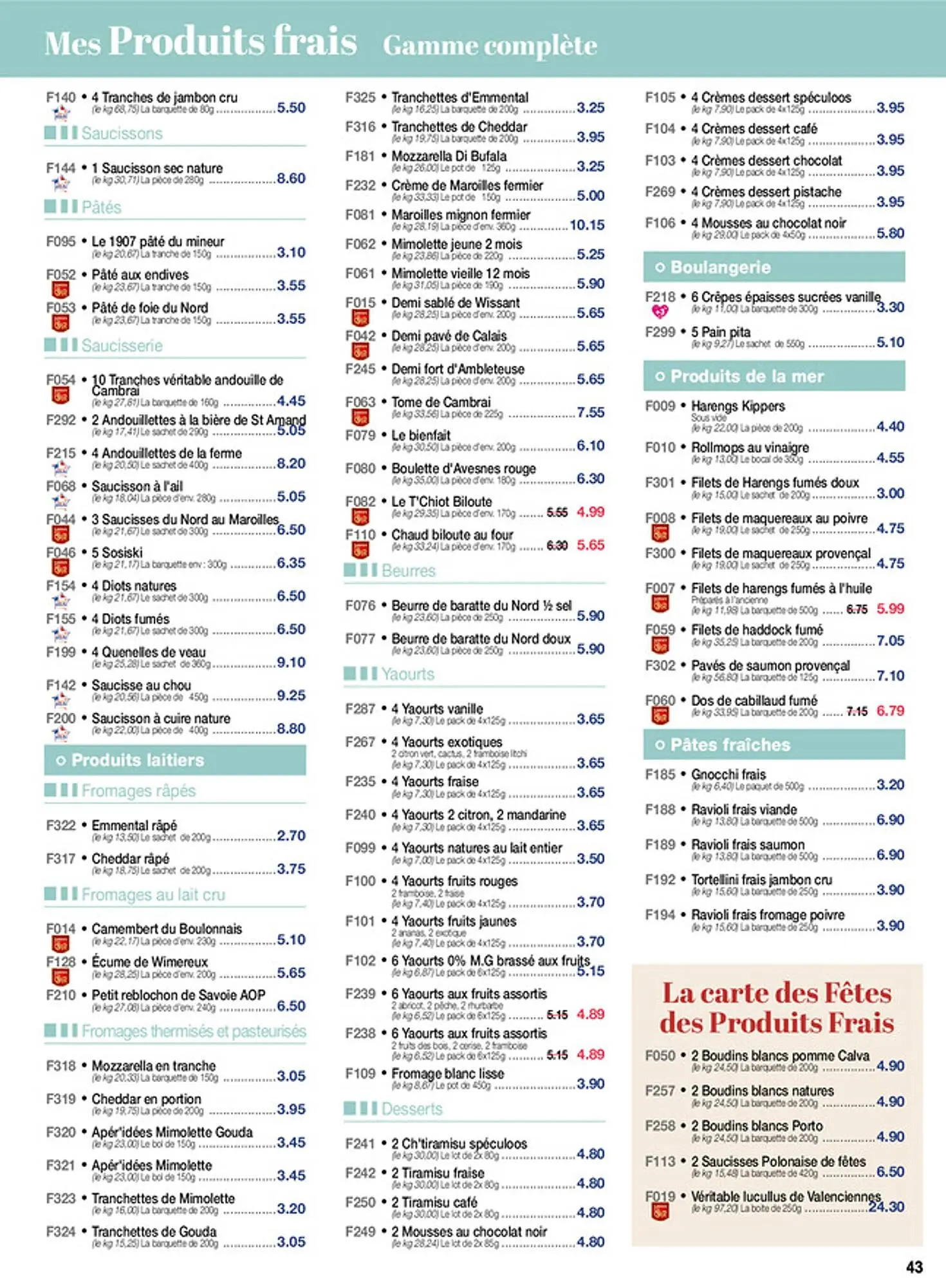 Catalogue Croque Gel du 20 octobre au 16 novembre 2025 - Catalogue page 43