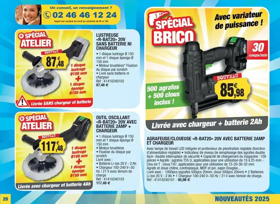 Spécial nouveautés 2025 du 25 février au 31 mai 2025 - Catalogue page 26