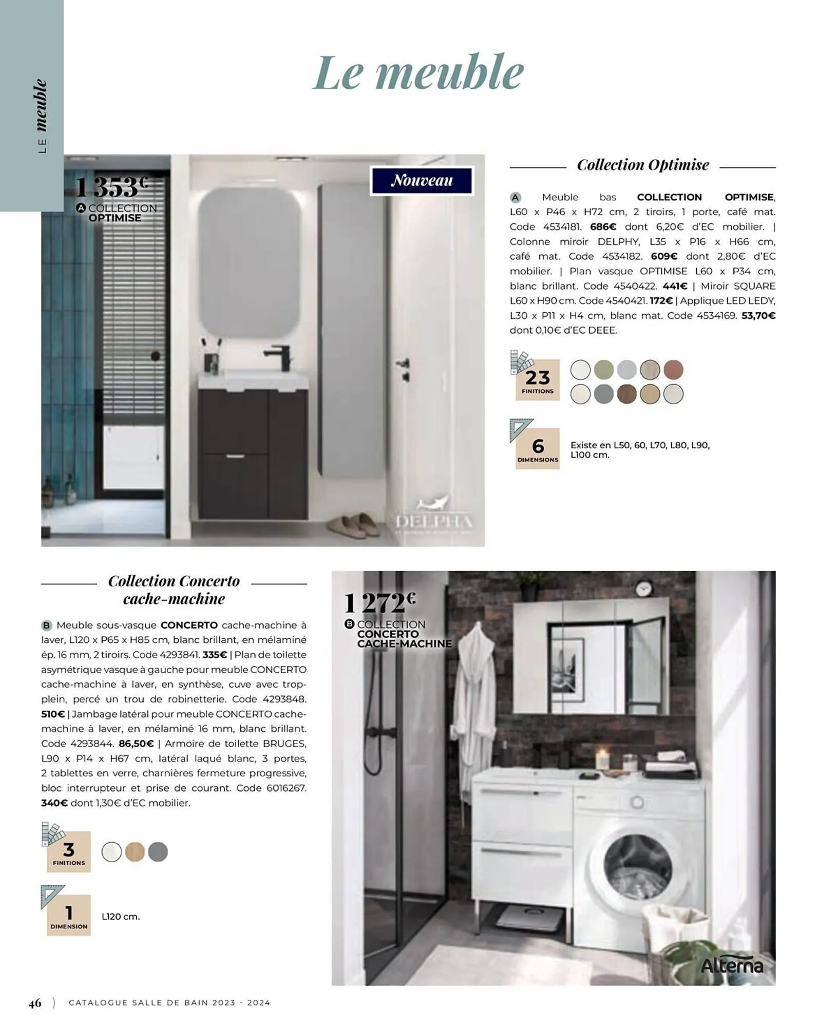 Catalogue Cedeo du 6 juillet au 31 décembre 2023 - Catalogue page 46
