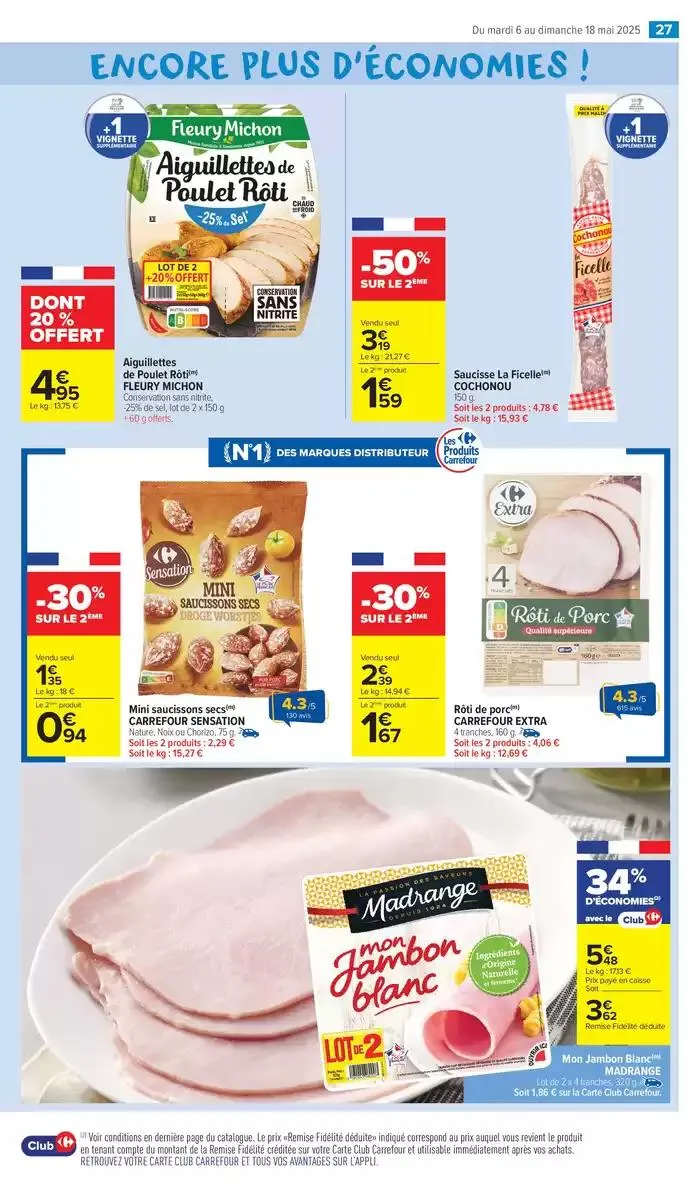 LE GOÛT ÇA SE FÊTE du 6 mai au 18 mai 2025 - Catalogue page 29