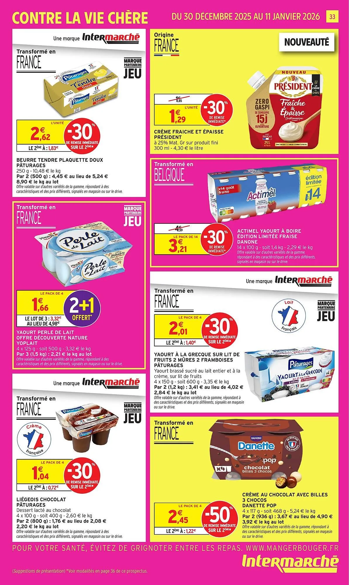 Catalogue Intermarché du 30 décembre au 11 janvier 2026 - Catalogue page 33