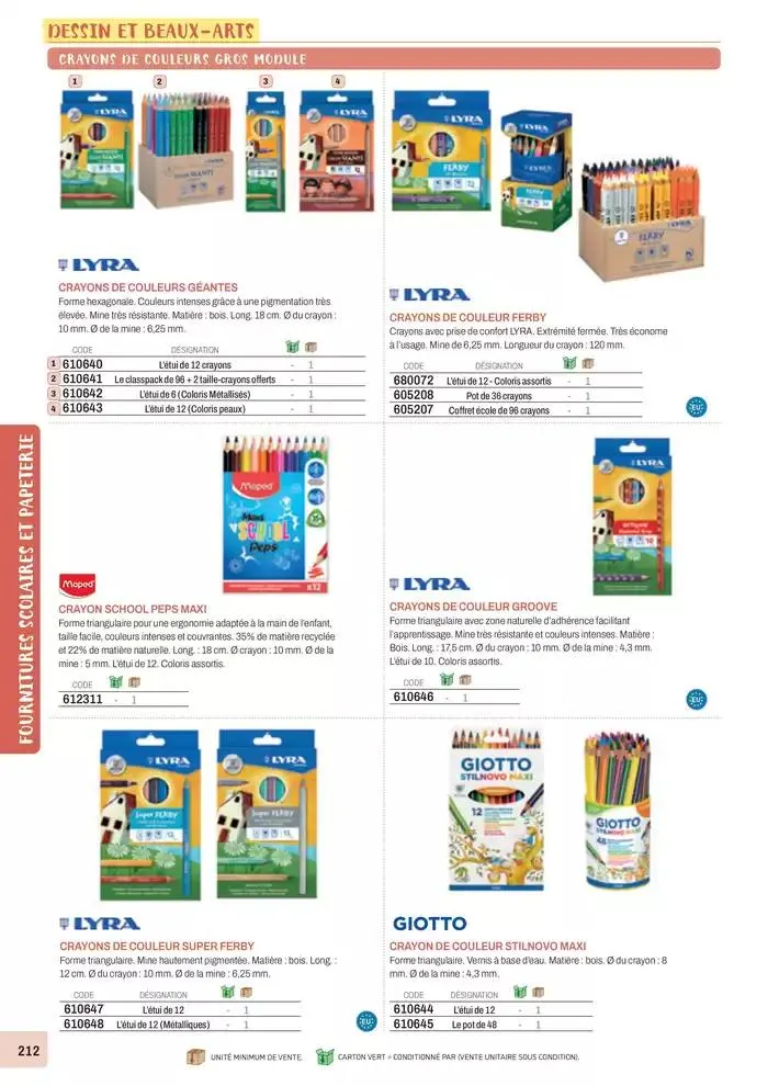 Nos Catalogues Thématiques du 1 janvier au 31 décembre 2025 - Catalogue page 214