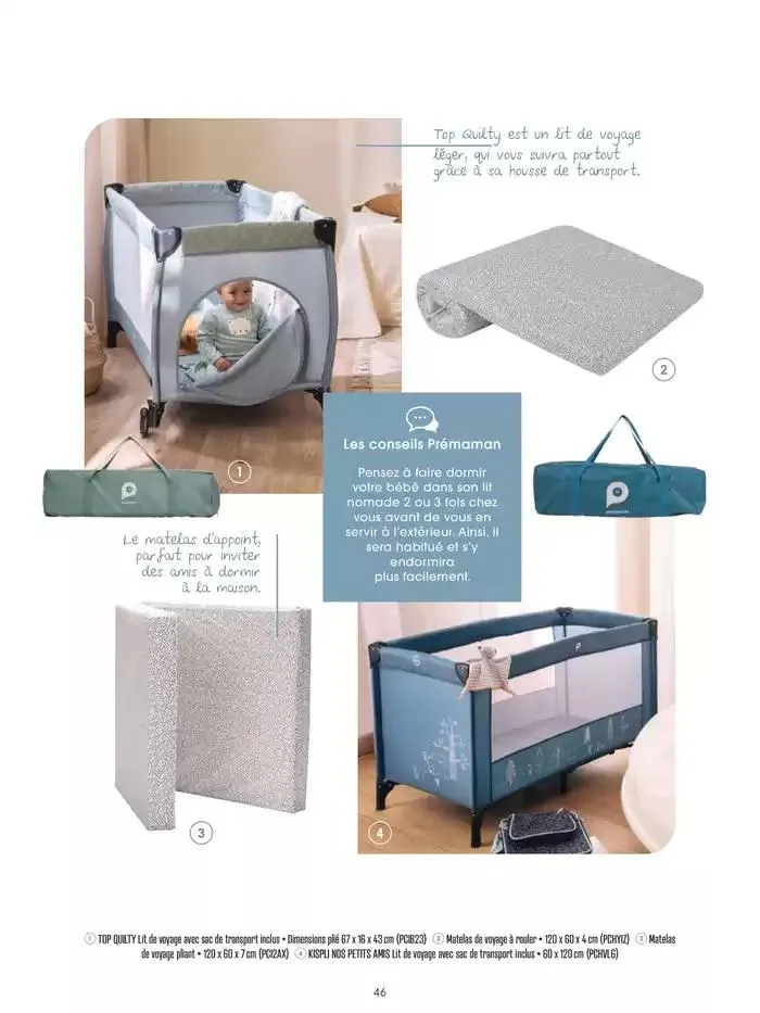 Catalogue Prémaman 2025 du 25 février au 31 décembre 2025 - Catalogue page 46