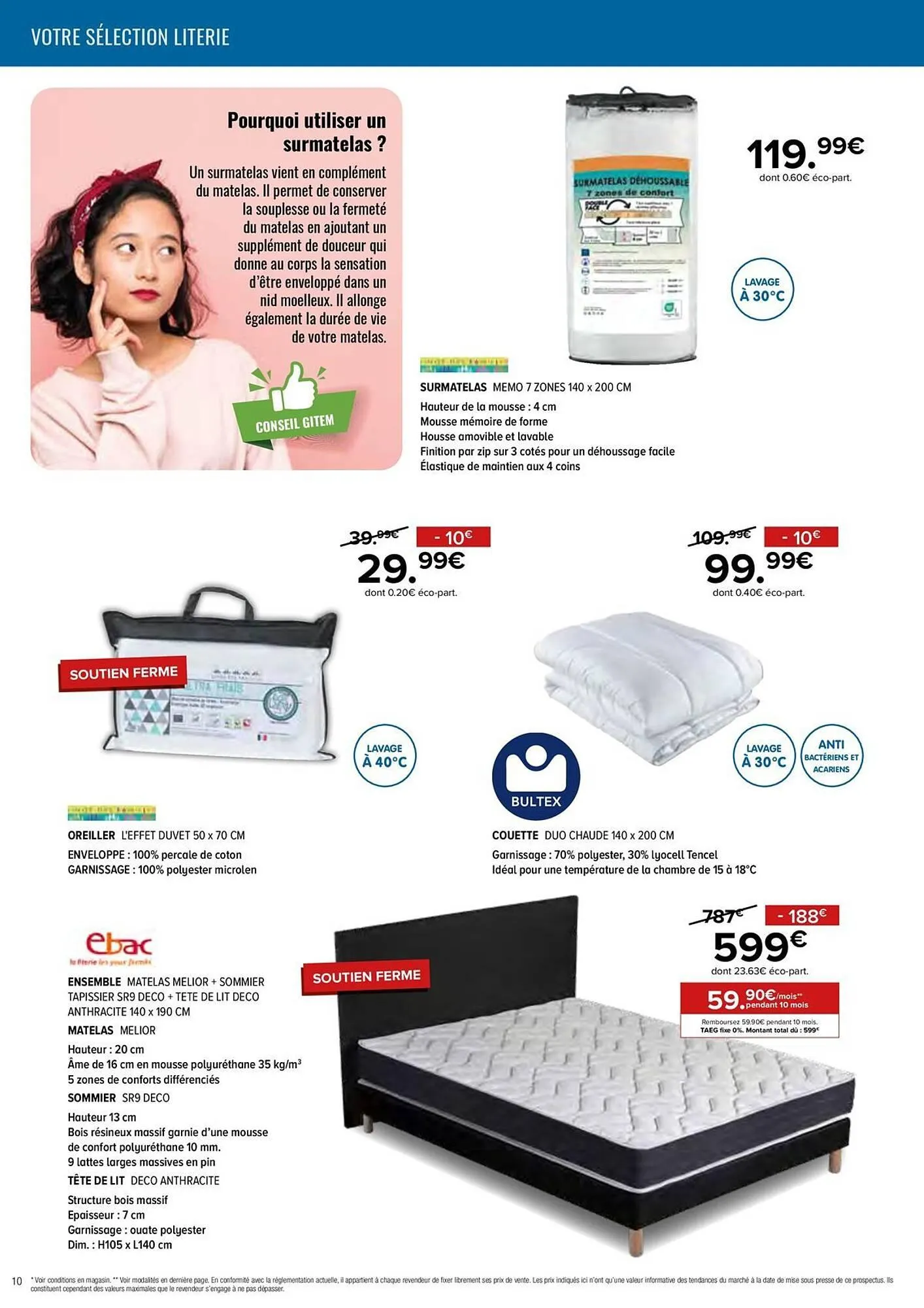 Catalogue Gitem du 25 juin au 9 août 2025 - Catalogue page 10