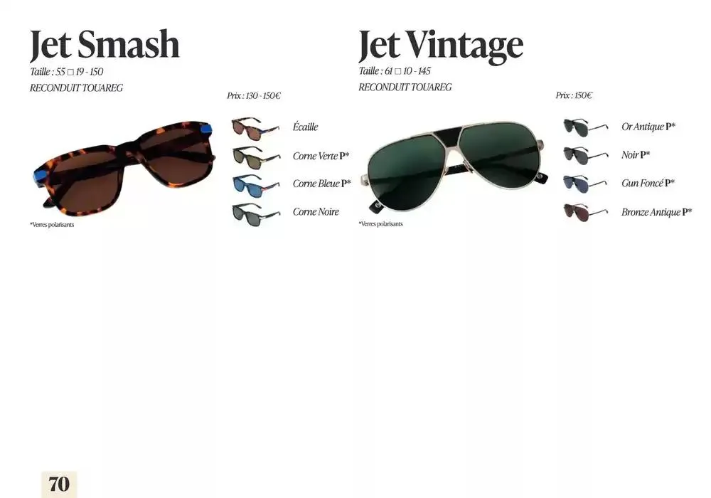 Lookbook Solaires 2025 du 19 février au 31 décembre 2025 - Catalogue page 69