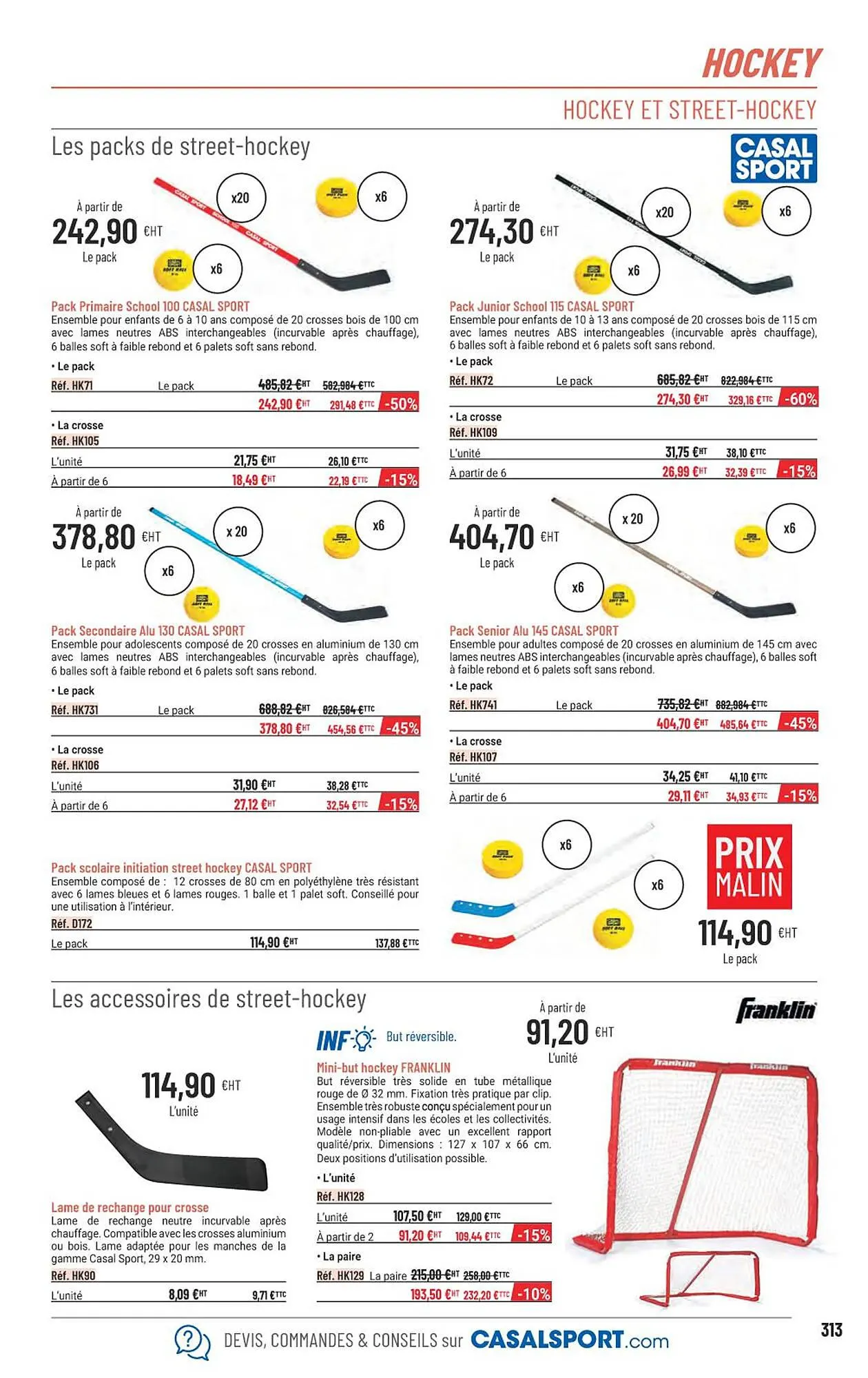 Catalogue Casal Sport du 22 janvier au 31 décembre 2026 - Catalogue page 285