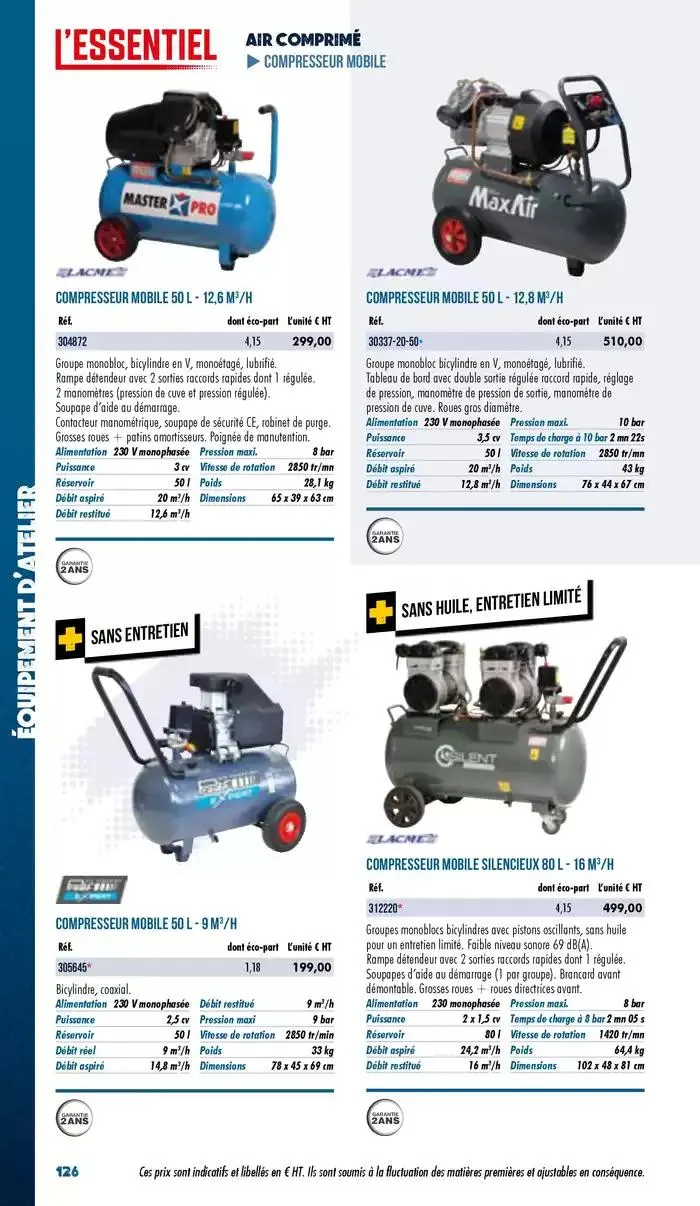 Essentiel Industrie 2025 du 3 janvier au 31 décembre 2025 - Catalogue page 128