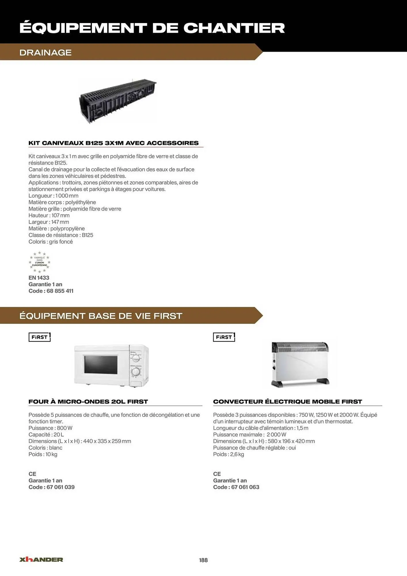 Catalogue Prolians du 2 septembre au 31 décembre 2025 - Catalogue page 188