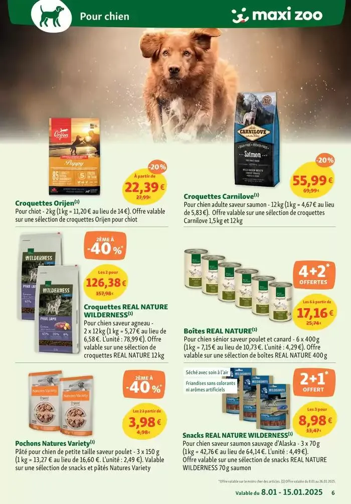 Maxi Promos pour bien débuter l'année du 6 janvier au 15 janvier 2025 - Catalogue page 6