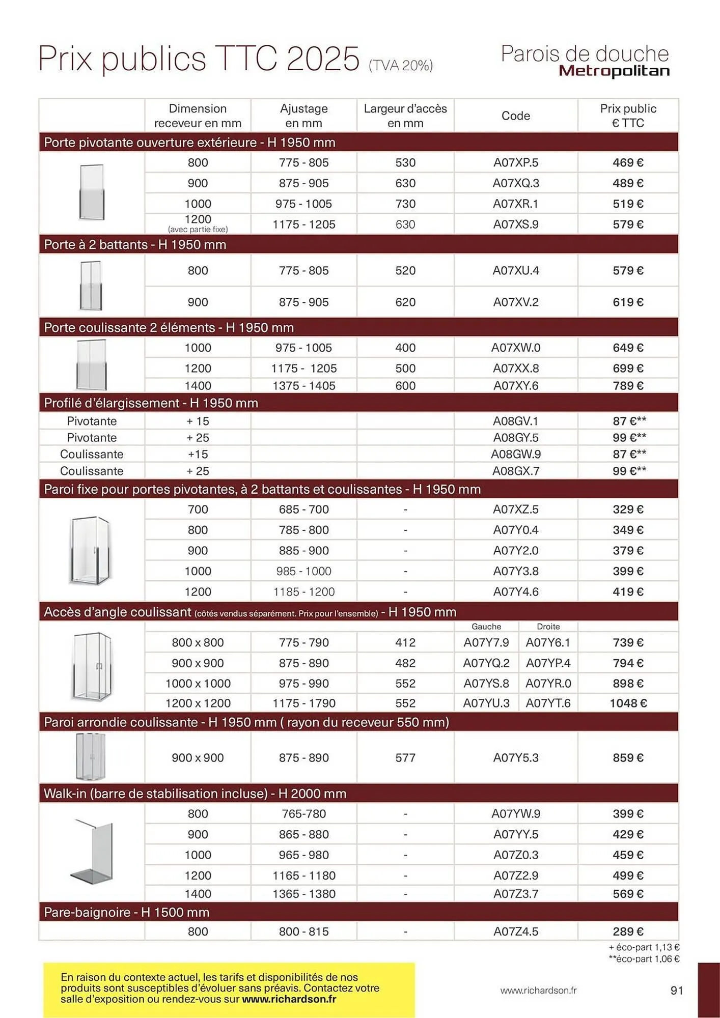 Catalogue Richardson du 11 avril au 31 décembre 2025 - Catalogue page 91
