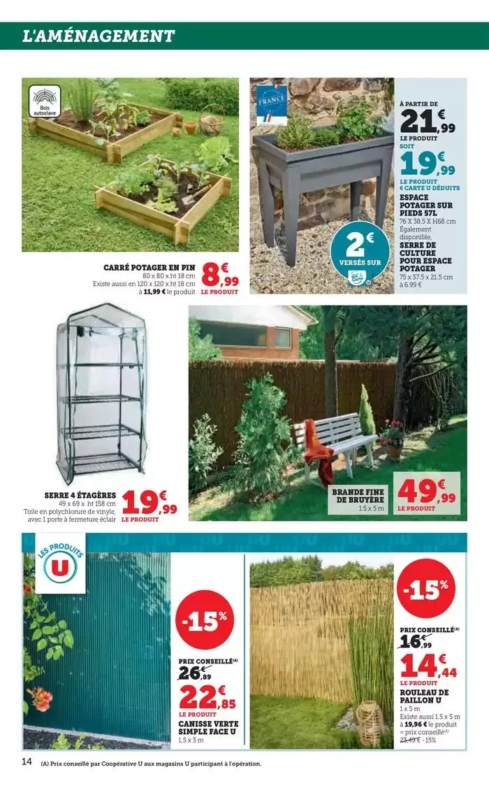 Spécial Jardin du 18 février au 16 mars 2025 - Catalogue page 14