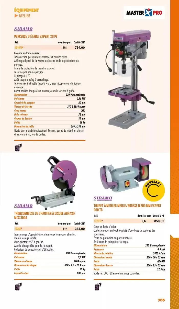 Essentiel Batiment 2025 du 3 janvier au 31 décembre 2025 - Catalogue page 307