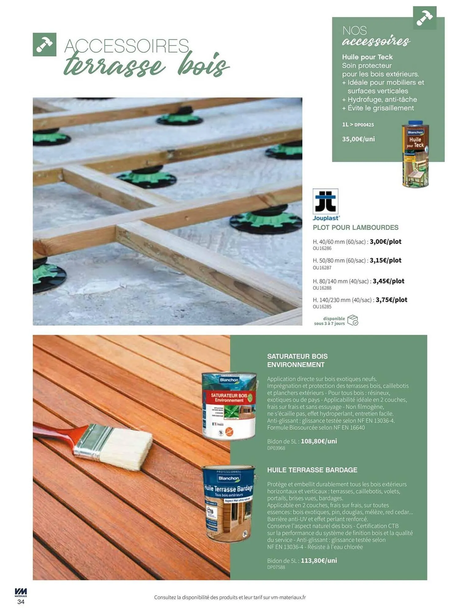 Catalogue VM Matériaux du 14 mars au 20 janvier 2026 - Catalogue page 34