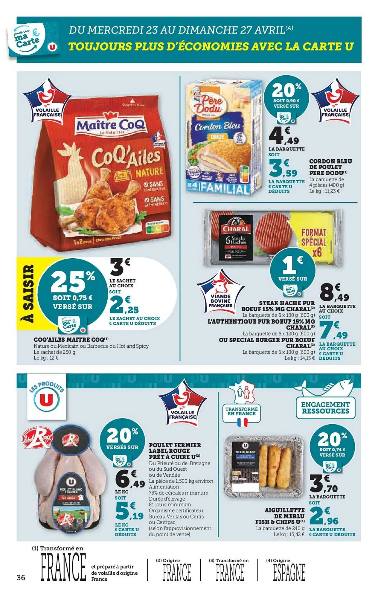 Catalogue Hyper U du 23 avril au 4 mai 2025 - Catalogue page 36