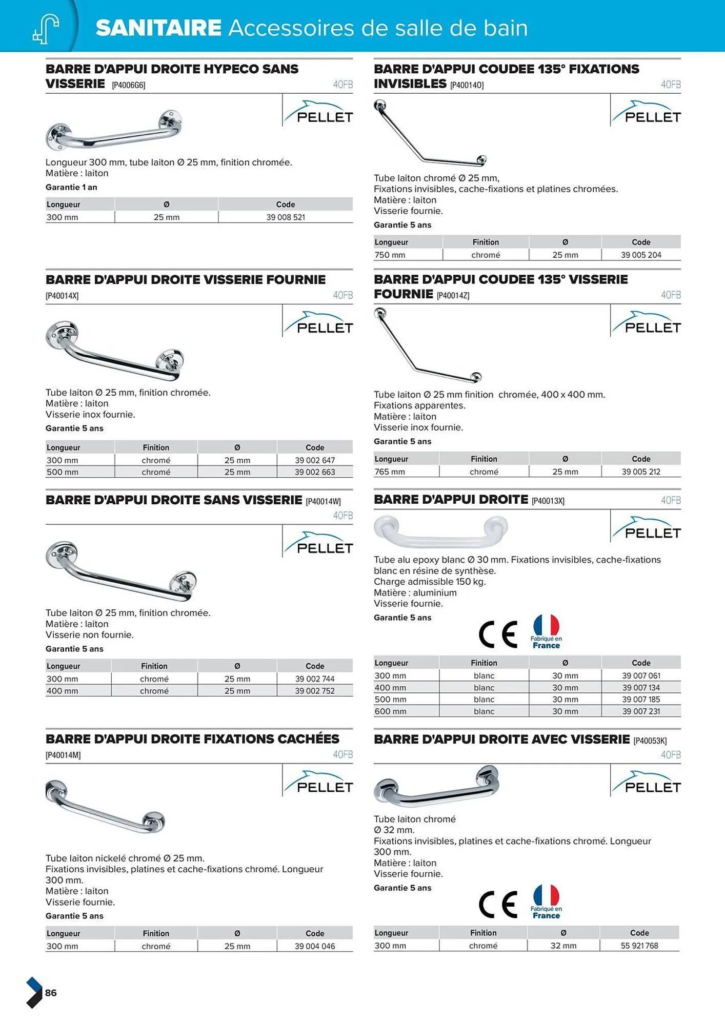 Catalogue Prolians du 2 octobre au 31 décembre 2025 - Catalogue page 86