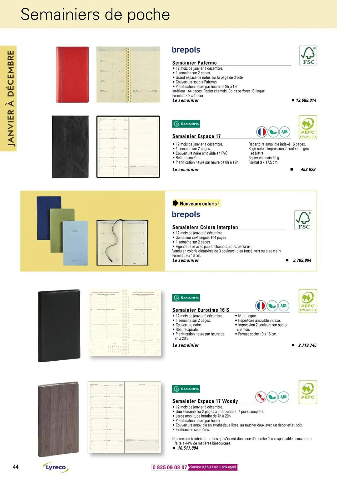 Catalogue Lyreco du 13 mai au 31 décembre 2025 - Catalogue page 44