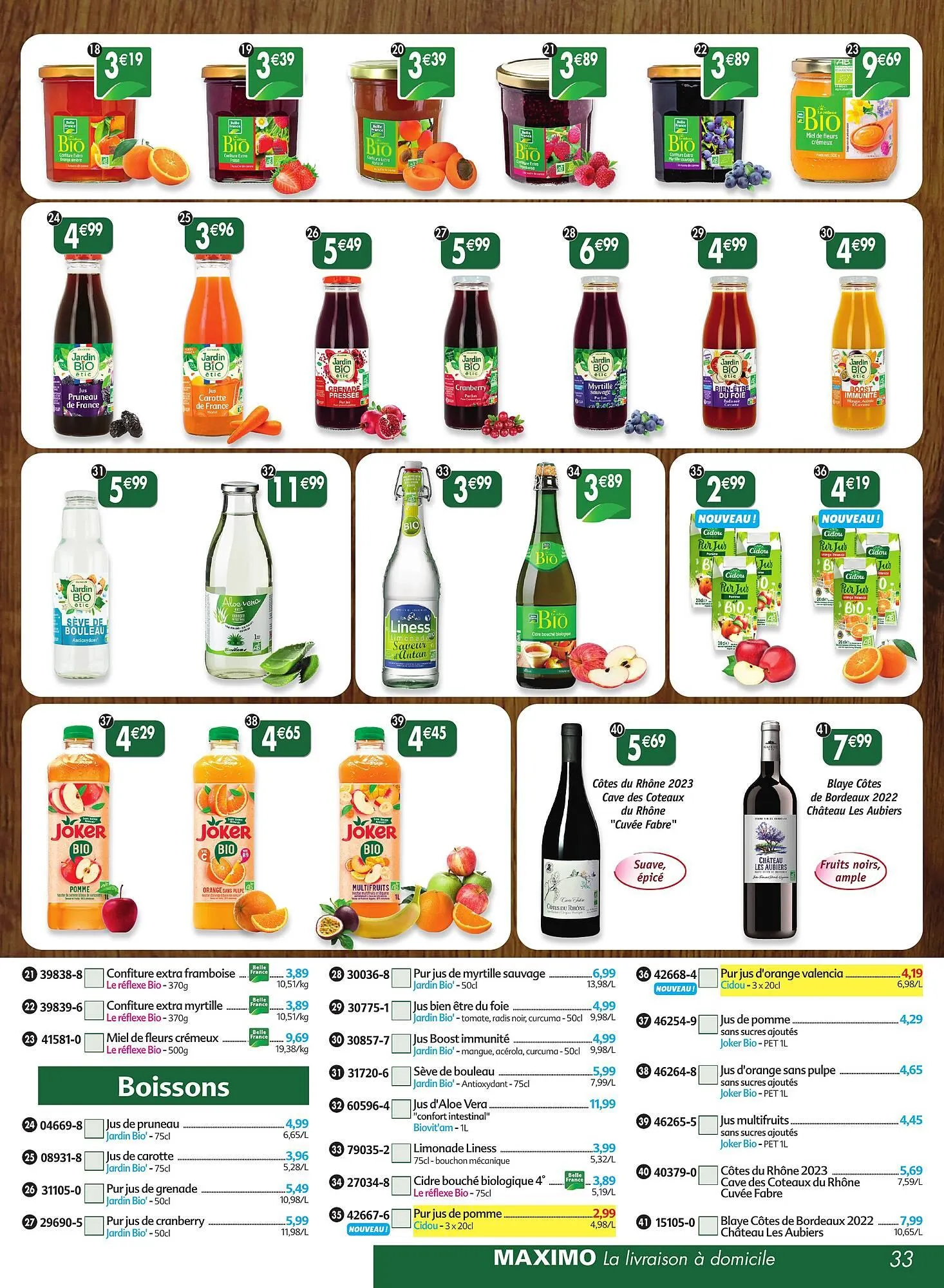 Catalogue Maximo du 5 août au 28 août 2025 - Catalogue page 33