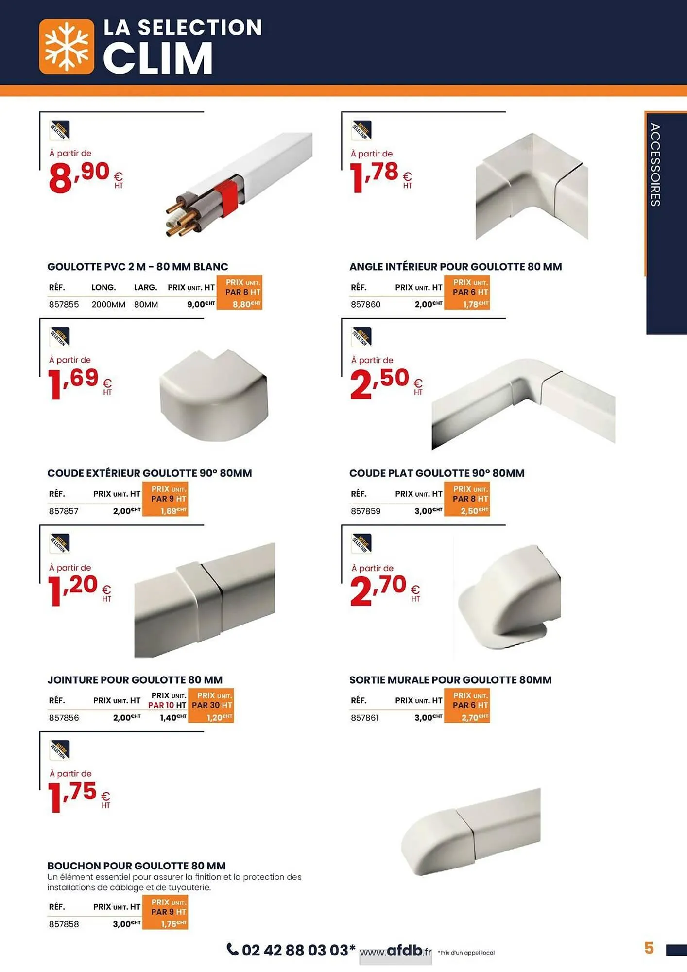 Catalogue Au Forum du Bâtiment du 3 juin au 17 août 2025 - Catalogue page 5