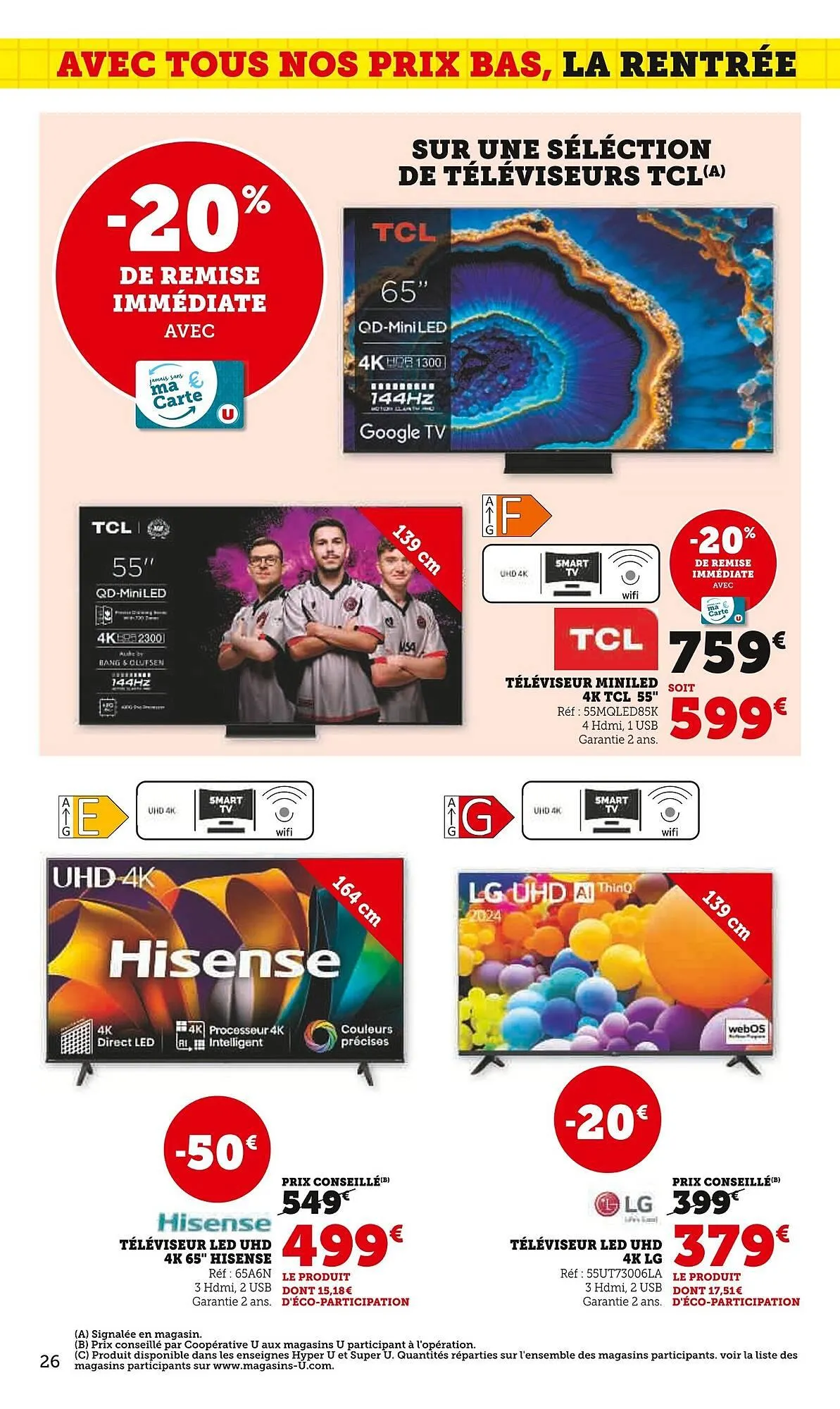 Catalogue Super U du 19 août au 7 septembre 2025 - Catalogue page 26